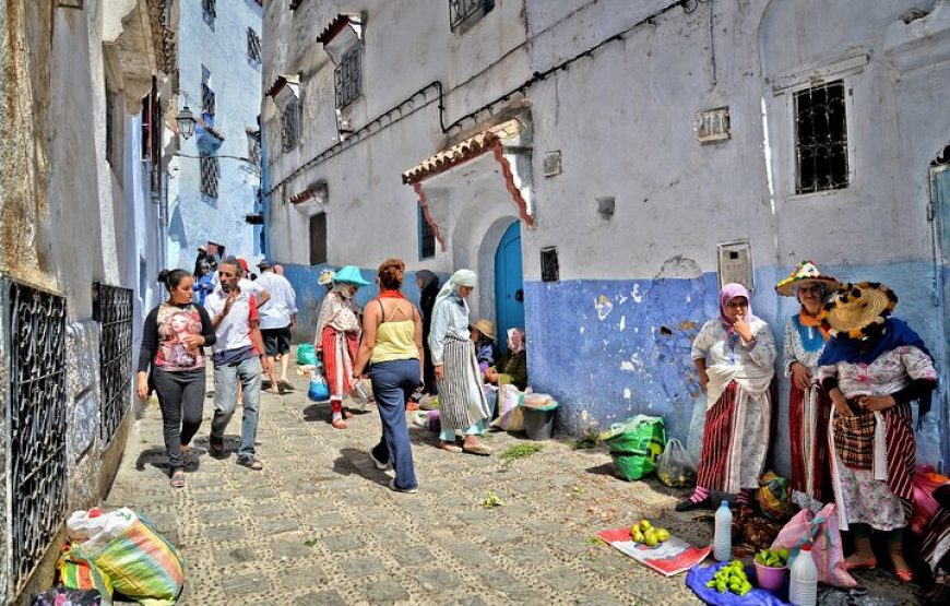 Voyage privé de 2 jours de Casablanca à Chefchaouen et Fès