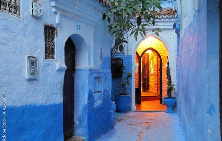 Voyage privé de 2 jours de Casablanca à Chefchaouen et Fès